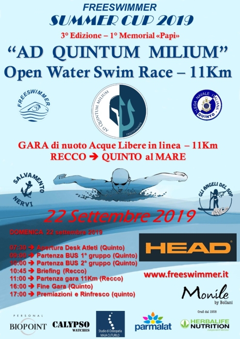 MANCA POCO ALLA 3° EDIZIONE DELLA AD QQUINTUM MILIUM 1° MEMORIAL PAPI!